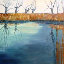 Spiegeling - 120 x 100 cm