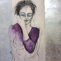 Denkend aan ons - 90 x 90 cm