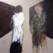 Voorbij de belofte - 120 x 120 cm