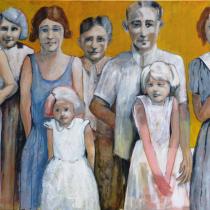 Familie - 190 x 120 cm